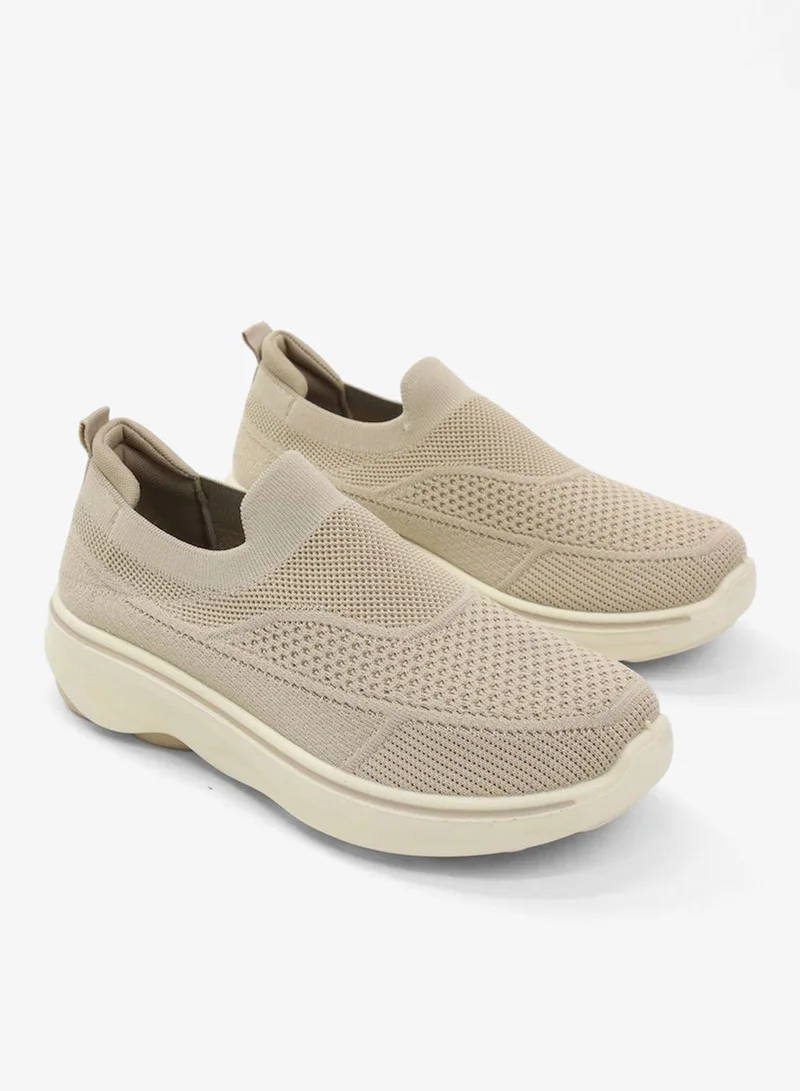 Walk Well Walk Well - Men's Everyday Slip-on Shoes - Beige