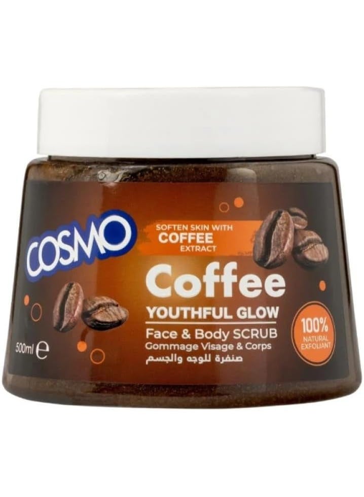 Cosmo Coffee Face & Body Scrub 500 ml