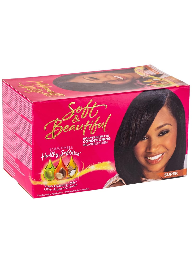 Soft & Beautiful - Soft Beautiful No Lye Ultimate Conditioning Relaxer System SUPER  Multicolour - Image 1