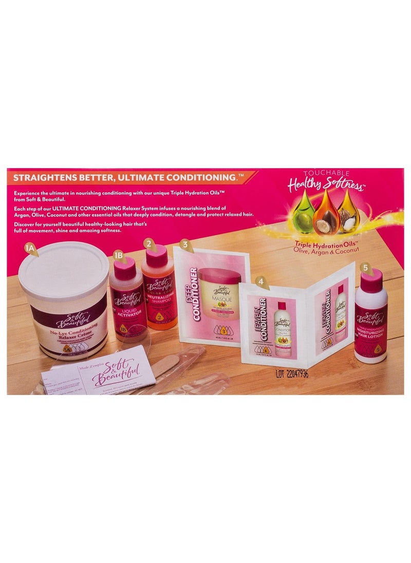 Soft & Beautiful - Soft Beautiful No Lye Ultimate Conditioning Relaxer System SUPER  Multicolour - Image 1