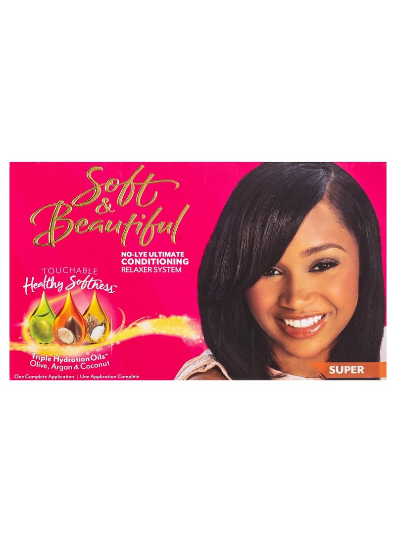 Soft & Beautiful - Soft Beautiful No Lye Ultimate Conditioning Relaxer System SUPER  Multicolour - Image 1