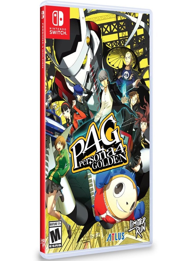 Limited Run لعبة Persona 4 Golden (إصدار محدود رقم 214) لجهاز Nintendo Switch - Image 1