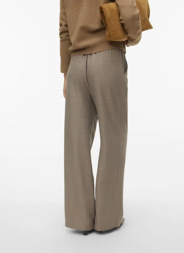 Vero Moda  Loose Fit High Waist Pants 32" for Women | Best Price UAE
