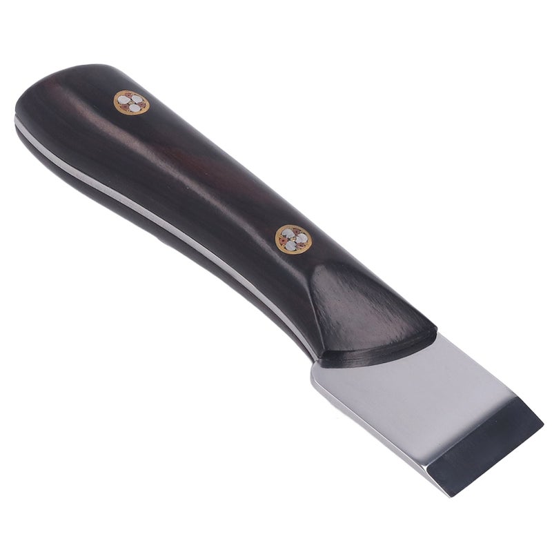 Leather Cutting Knife Incisive 3cm Blade Sandalwood Handle Professional Leathercraft Tool for DIY Leathercrafts - Image 1