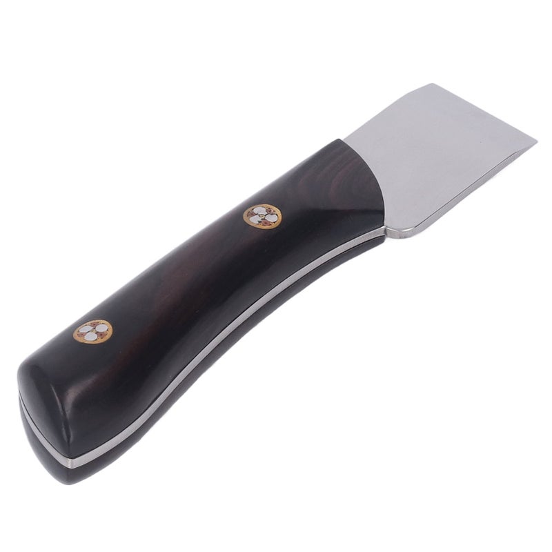 Leather Cutting Knife Incisive 3cm Blade Sandalwood Handle Professional Leathercraft Tool for DIY Leathercrafts - Image 3