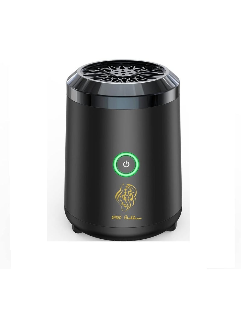 TRADAMIX OUD Bakhoor Electric Ramadan Arabic Aroma Diffuser for Home Office Car - Rechargeable Portable USB Power Incense Burner - Image 1