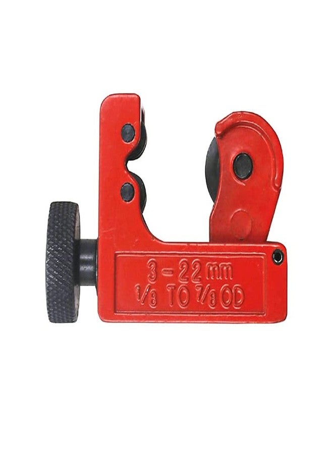 YXQ Mini Arrow Cutter 3-22mm (1/8'' - 7/8'') Adjustable Tube Cutter for Copper Pipe/Stainless Steel Tubing,Red - Image 5