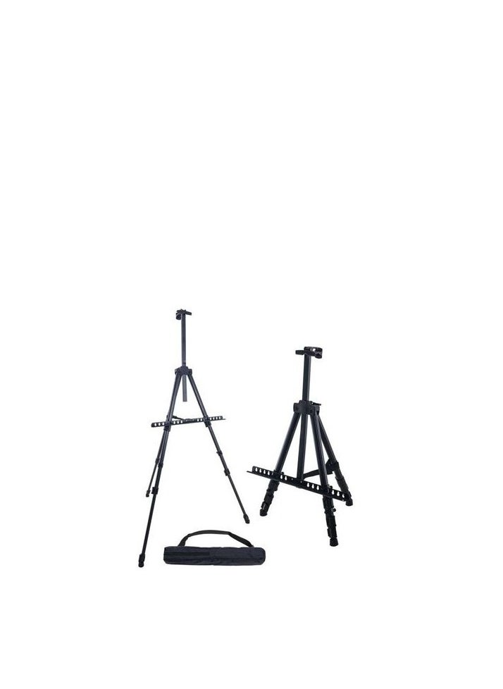 Generic - Black metal drawing easel stand - Image 1