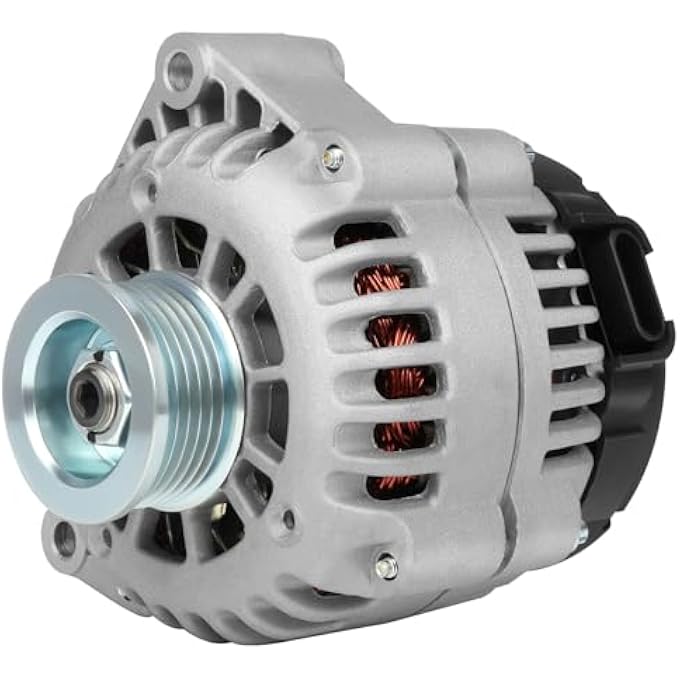 ASAPE 8247 High Output Replacement New Alternator Fit for 2002-2004 for Cadillac Escalade 5.3L 2002-2004 for Chevrolet Avalanche 1500 5.3L 2001-2004 for GMC Savana 1500 4.3L - Image 1