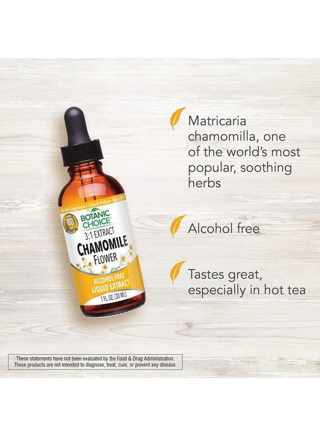 Botanic Choice Chamomile Flower Alcohol Free Liquid Extract, 1 Fluid Ounce - Image 2