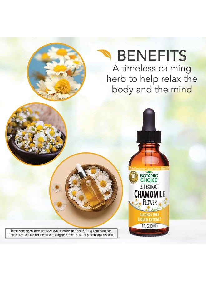 Botanic Choice Chamomile Flower Alcohol Free Liquid Extract, 1 Fluid Ounce - Image 4
