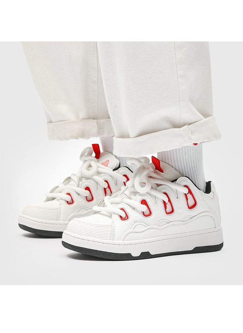 KUYING New Thick Sole Elevated Board Shoes  - Image 2