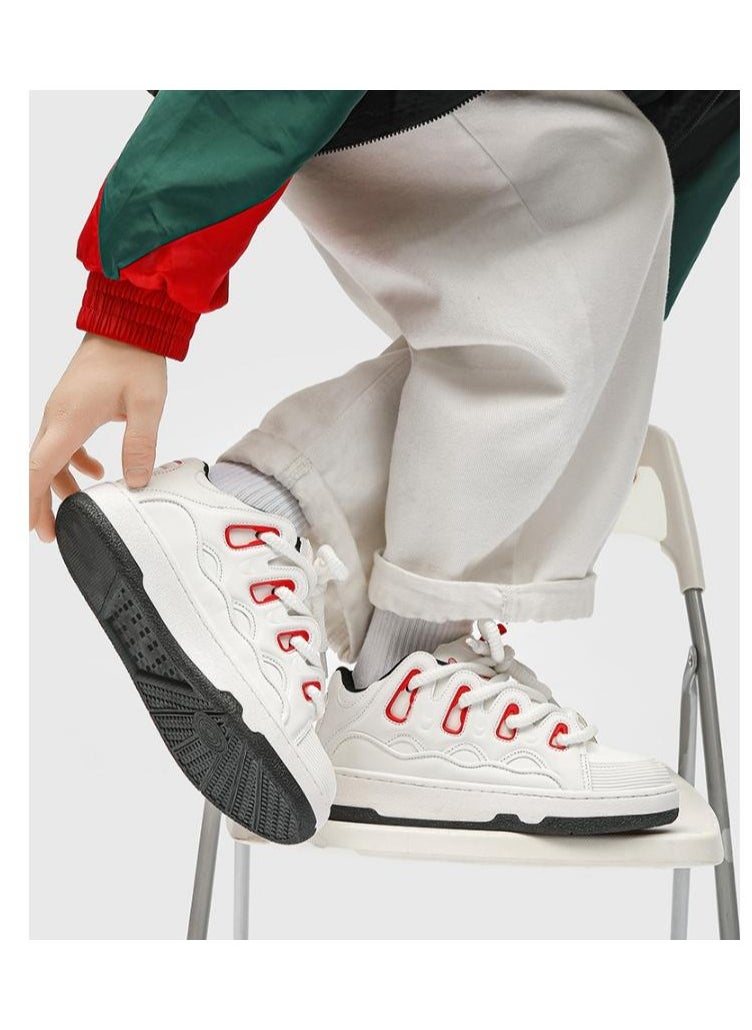 KUYING New Thick Sole Elevated Board Shoes  - Image 3