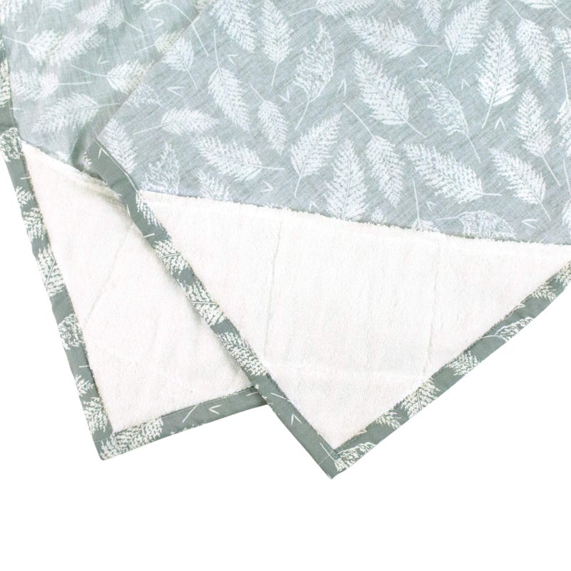 Bebe au Lait Bebe au Lait Premium Cotton Nursing Cover, Lightweight and Breathable Cotton, Open Neckline, One Size Fits All - Fern - Image 2