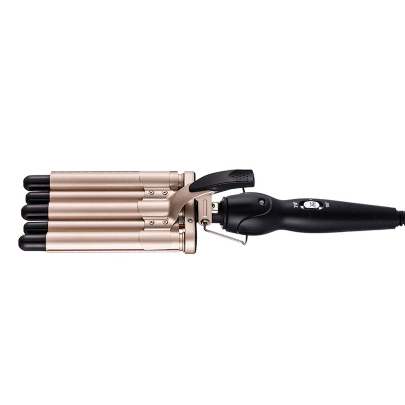 5-Barrel 15mm Egg Roll Hair Curler Hair Curling Iron Hair Waver Hair Crimper Temperature Adjustable Hair Styling Tool - Image 4