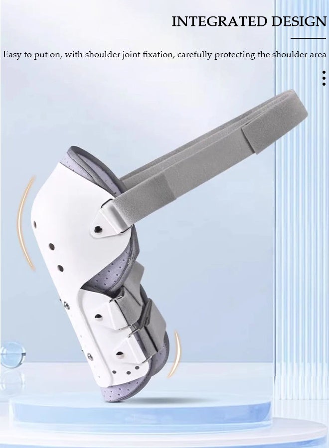 DUNISO Support Strap for Broken,Shoulder Brace Shoulder Support and Compression Sleeve for Torn Rotator Cuff Dislocated Shoulder Pain Relief, Adjustable Fits Shoulder Brace Immobilizer Strap,Fits Right or Left Shoulder - Image 4