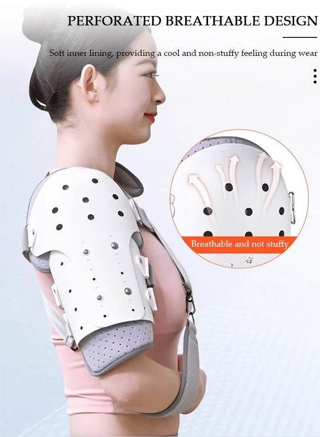 DUNISO Support Strap for Broken,Shoulder Brace Shoulder Support and Compression Sleeve for Torn Rotator Cuff Dislocated Shoulder Pain Relief, Adjustable Fits Shoulder Brace Immobilizer Strap,Fits Right or Left Shoulder - Image 2