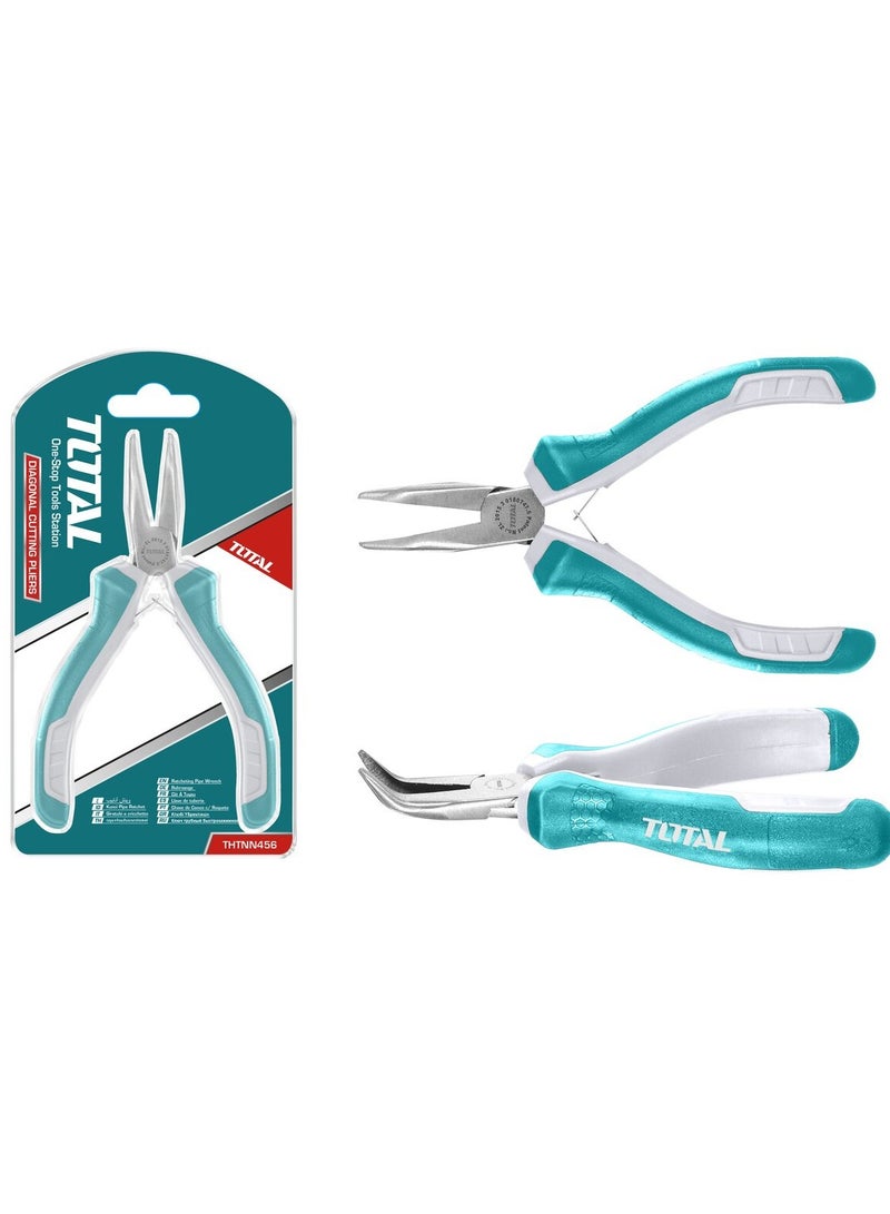 TOTAL Mini Bent Nose Plier 115mm THTMN456 - Image 2