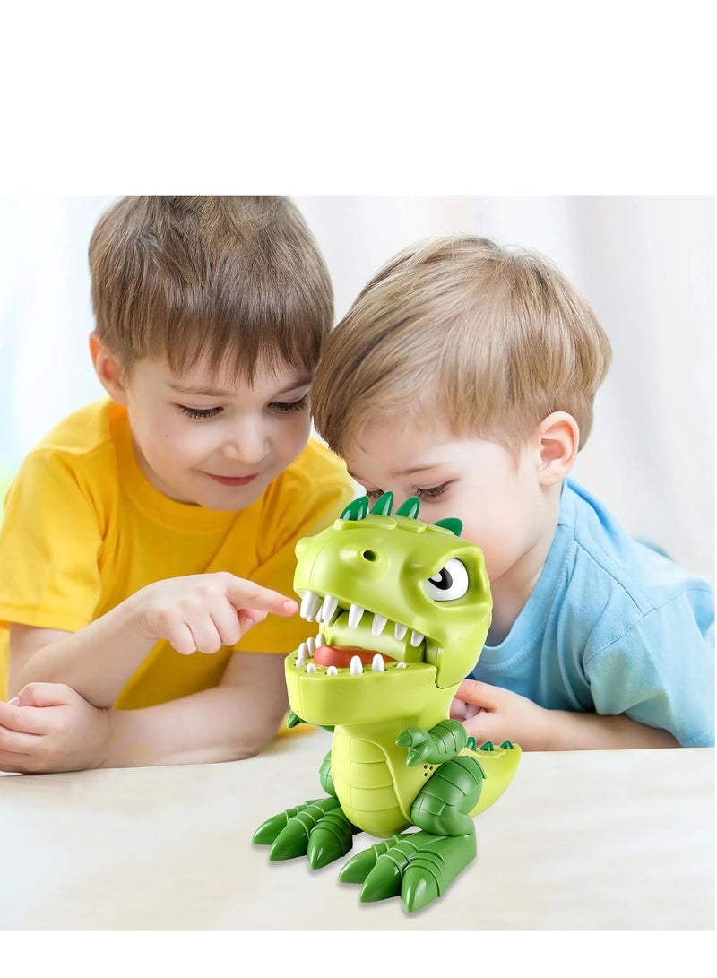 Mouth Bite Finger Toy Classic Family Game Dinosaur Mouth Biting Finger Game Funny Party Parent Child Interactive Game Toy for Adults and Kids