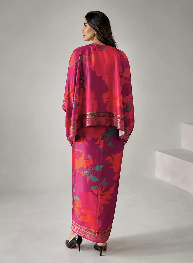 Ecstacy  Fuschia Coord set for Women | Best Price UAE