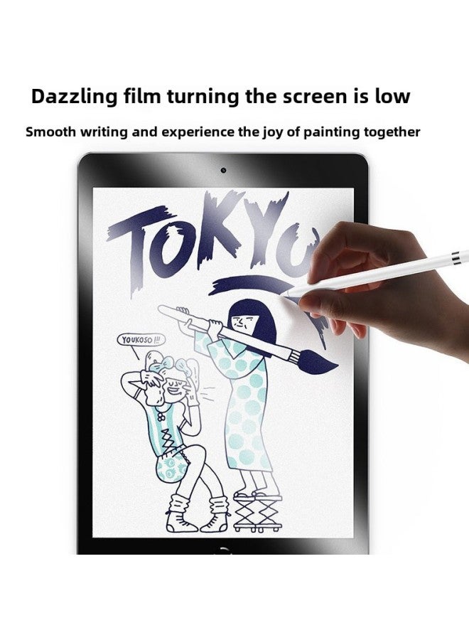 Applicable Ipadpro112024 Tempered Film For Ipad Air 13 Flat 9.7Ipad 10.2 Paper Writing Film-Color:Anti-blue Light Painting Special/paper-like Film-Dimensions:iPad 2/3/4(9.7 Inches) - Image 4