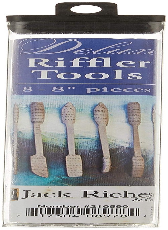 Jack Richeson 8-Piece Coarse Riffler Set - Image 1