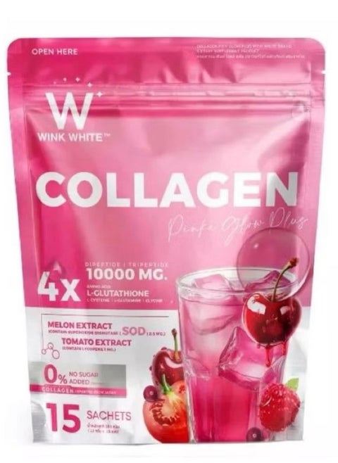 Collagen pink glow plus