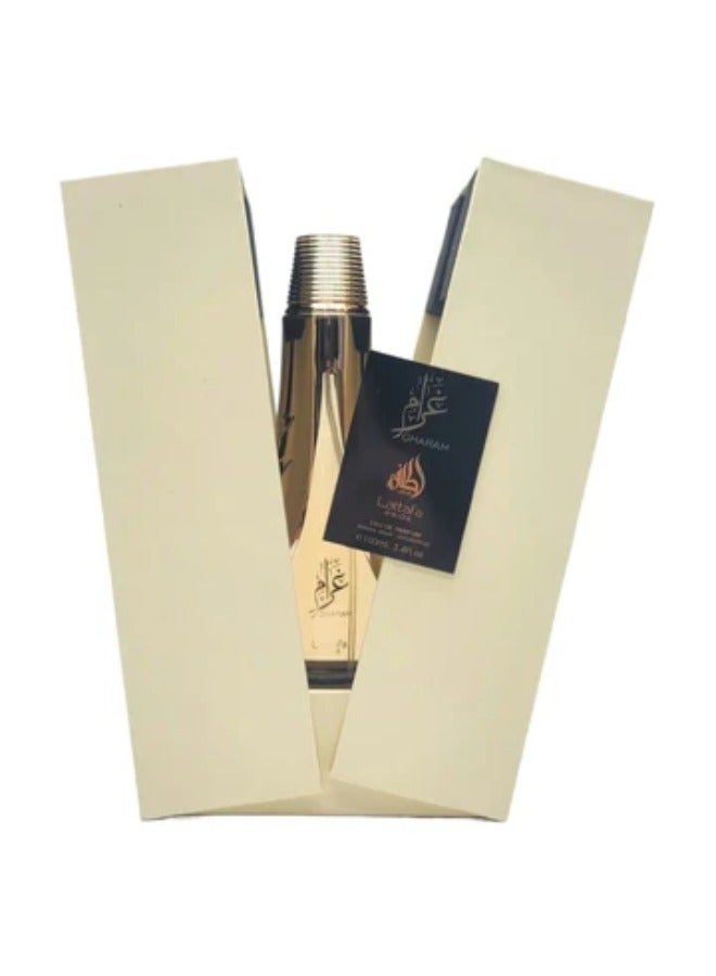 لطافة عطر غرام أو دي بارفان - 100 مل | نفحات آسرة ودفء فاخر للجنسين - Image 3