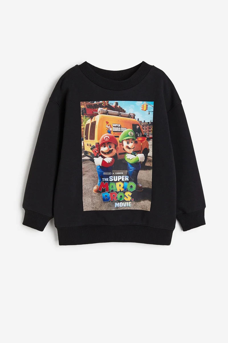 H&M Oversized printed sweatshirt