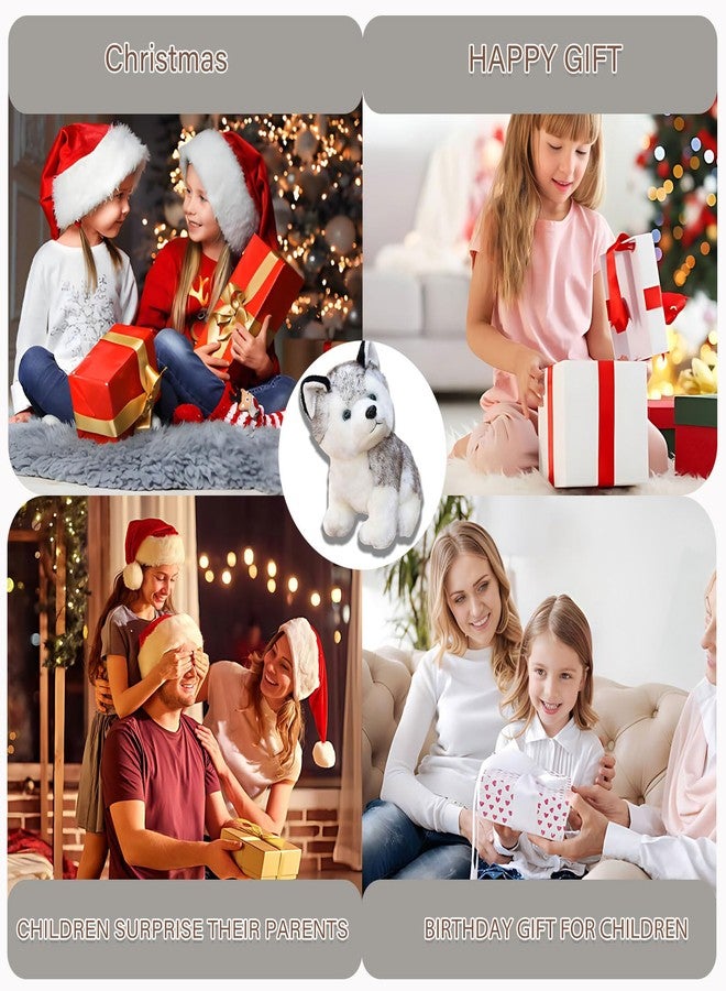 CHELEI2019 2PCS 7.9" Husky Stuffed Animal Stuffed Husky Dog Plush Toy Gifts for Kids - Image 4