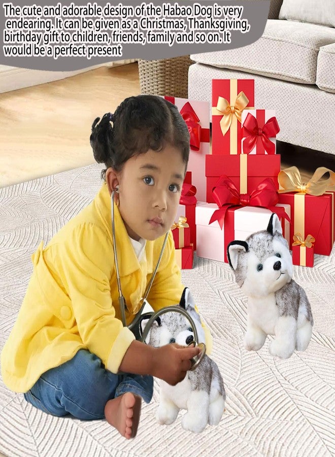 CHELEI2019 2PCS 7.9" Husky Stuffed Animal Stuffed Husky Dog Plush Toy Gifts for Kids - Image 5