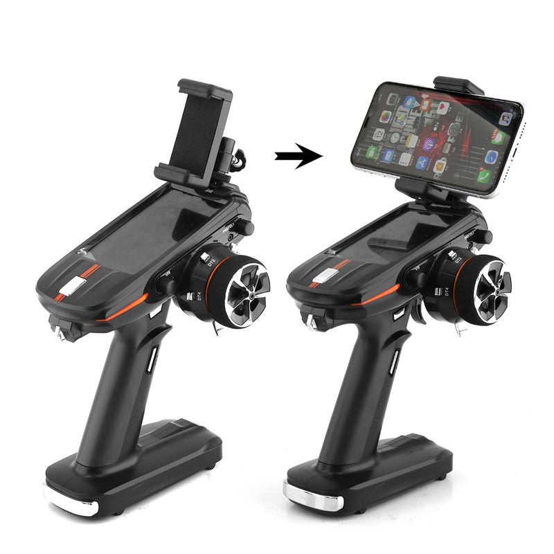Phone Holder Clip Bracket Mount Support Replacement for Radiolink RC8X Transmitter Remote Controller 1/8 1/10 Remote control Car Boat Parts - Image 5