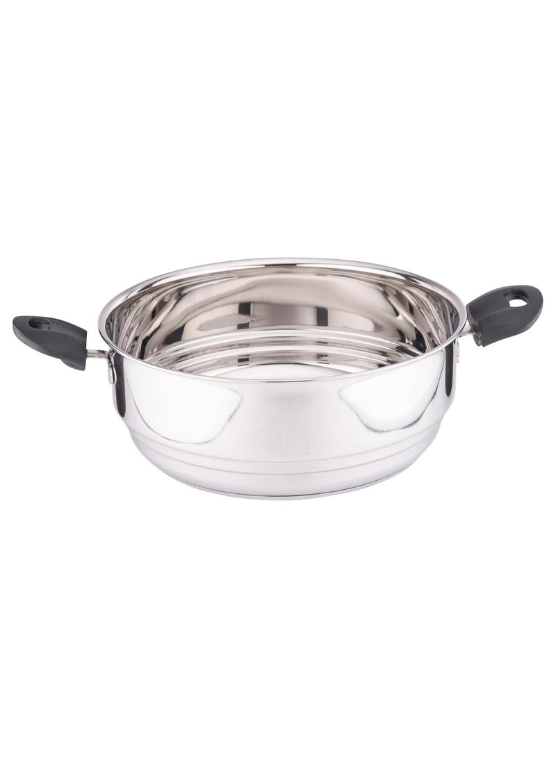 Coconut Stainless Steel Idli & Dhokla Steamer 4.5L | 20 Idli Capacity | Heavy Gauge | Induction & Gas Compatible | Sandwich Bottom | Multipurpose Steamer with SS Lid for Momos & Veggies - Image 3