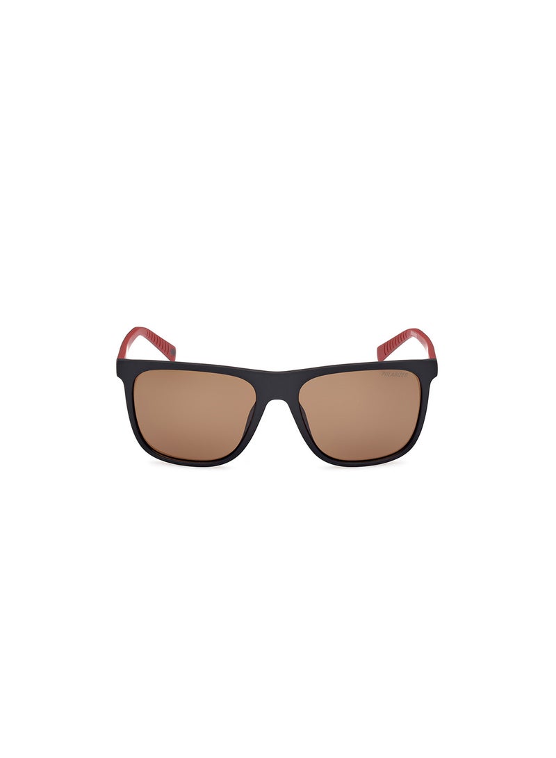 SKECHERS Men's Polarized Square Sunglasses - SE629002H56 - Lens Size: 56 Mm - Image 2