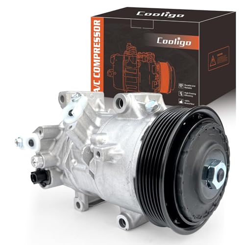 COOLIGO CO29198C A/C Compressor w/Clutch Compatible with Toyota Corolla 2014-2019 Corolla iM 2017-2018, Replaces 88310-02850, 88310-02851 - Image 1