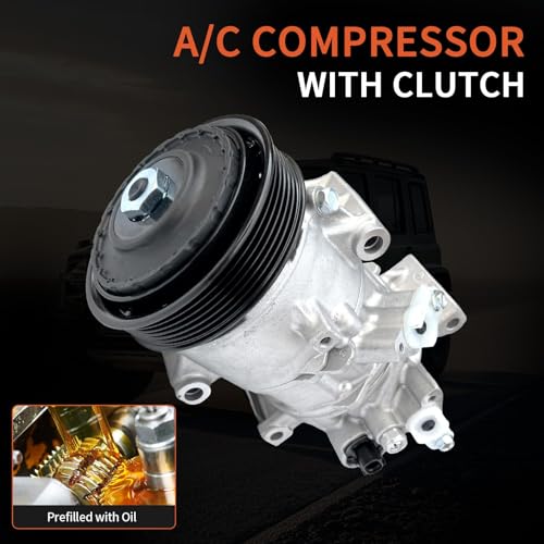 COOLIGO CO29198C A/C Compressor w/Clutch Compatible with Toyota Corolla 2014-2019 Corolla iM 2017-2018, Replaces 88310-02850, 88310-02851 - Image 5