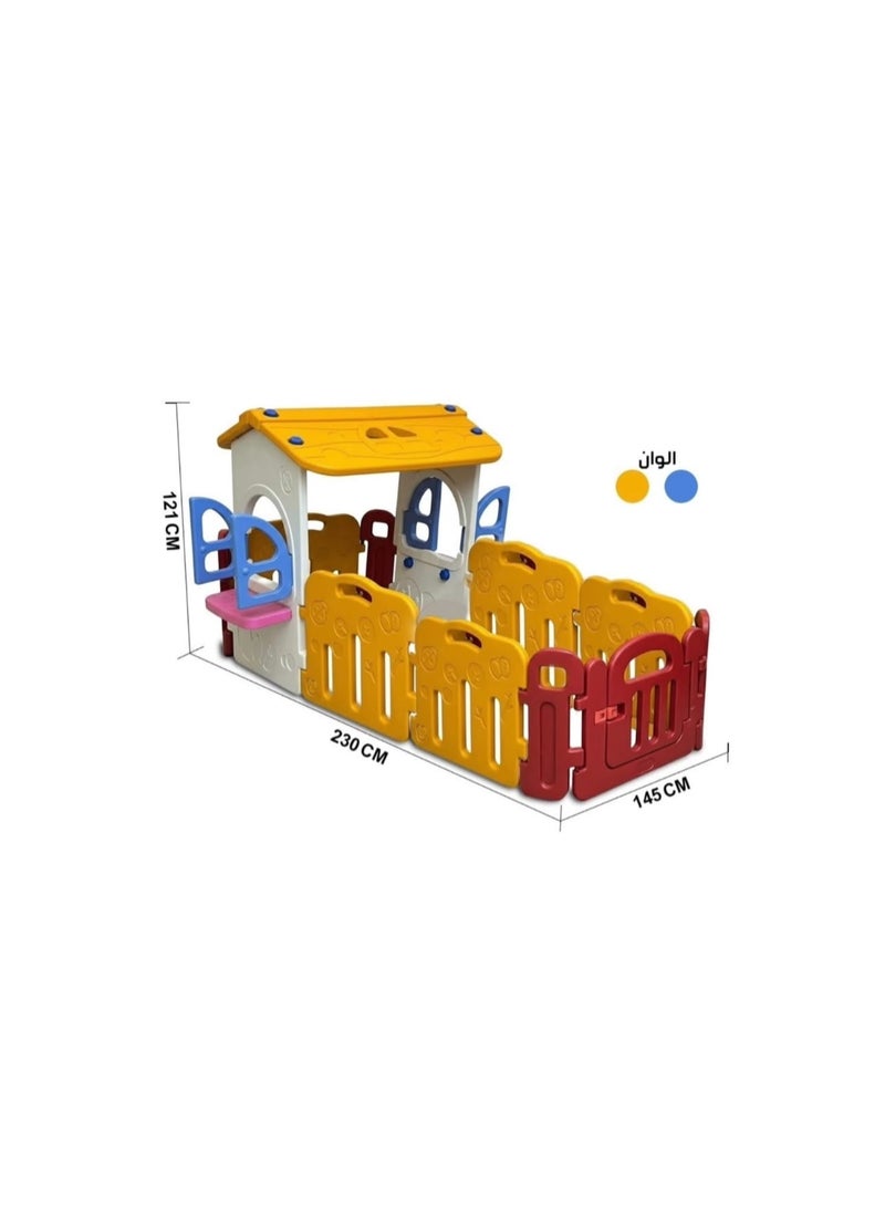 بيت ألعاب الأطفال البلاستيكي الكبير - Image 1