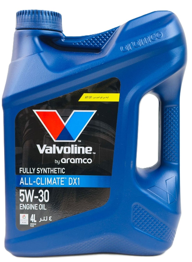 Valvoline Engine Oil 5W30 Fully Synthetic 4Ltr - Image 1