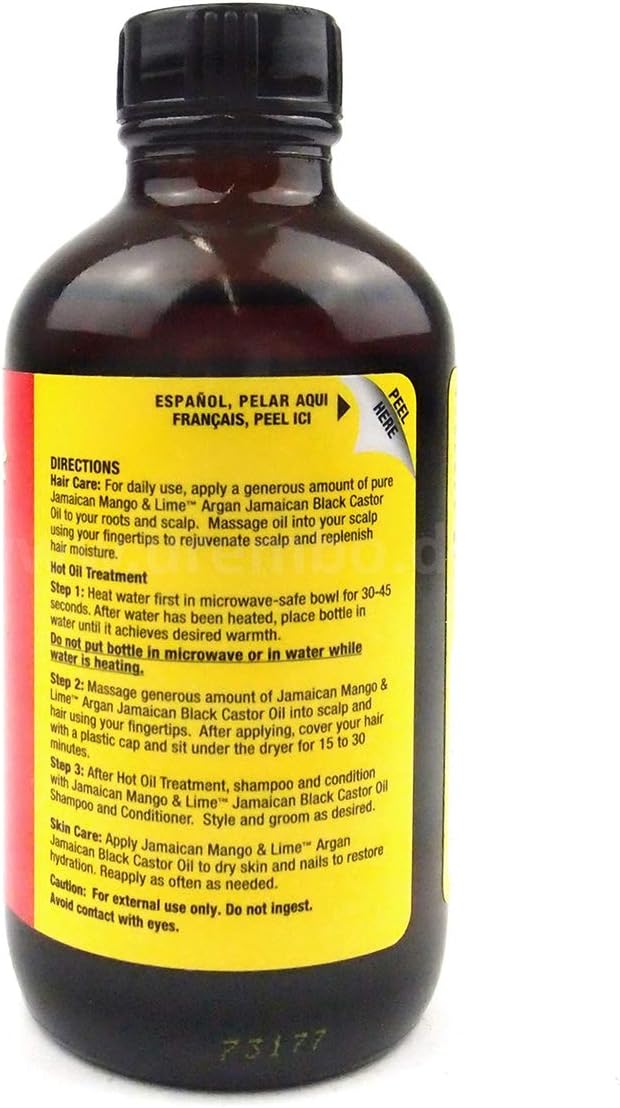 زيت الخروع الأسود الأركان