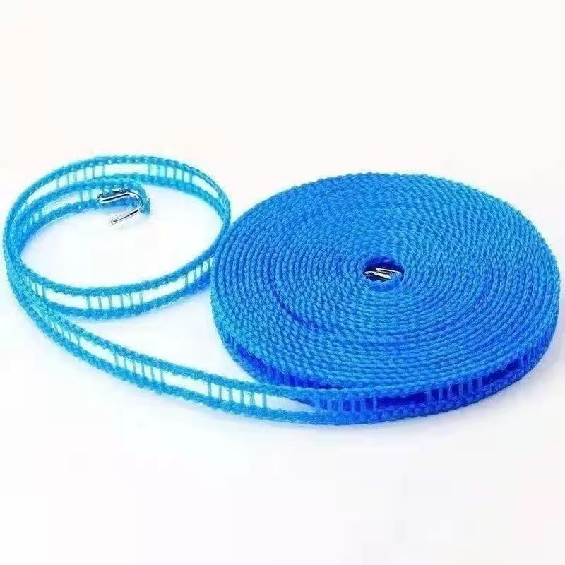 Anti-slip Windproof Clothesline Fence Blue 