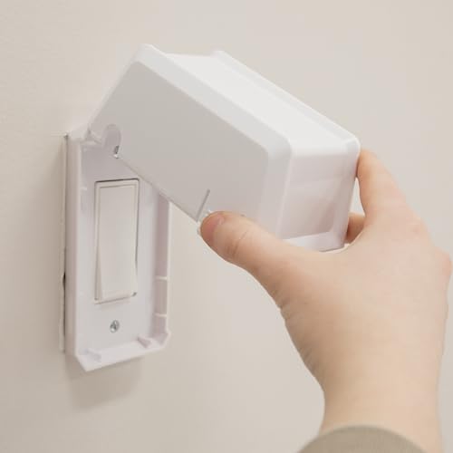 Regalo Home Safety White Outlet Cover Box, Award-Winning Brand, Child Safety, Includes Cover for Outlet or Light Switch, White - Image 5