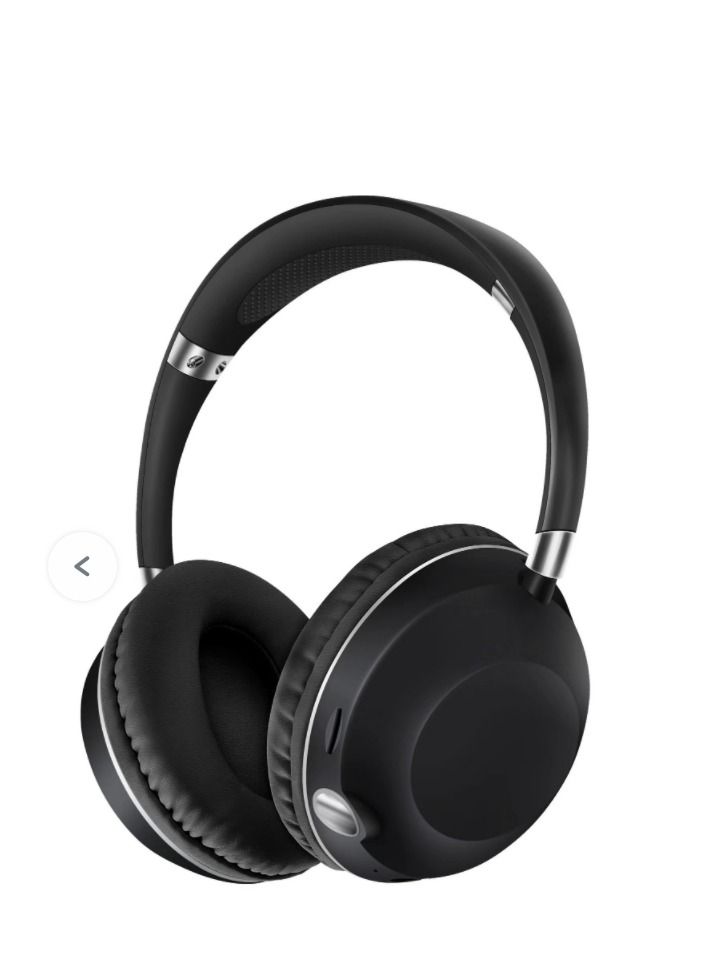 GULFLINK 400mah Bluetooth Wireless Headphones for Teens Adults Black - Image 1