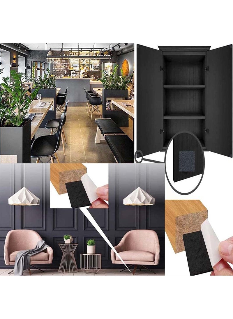 DIY Crafts DIY Crafts 4, 4 Pcs, Furniture Pads Non Slip 2” Furniture Gripper,Best Self Adhesive Square Rubber Pads.Protector Sofa Anti Slip Hardwood Floors.Anti Scratch for Fix in Place Furniture Chair Legs (4)  - Image 4