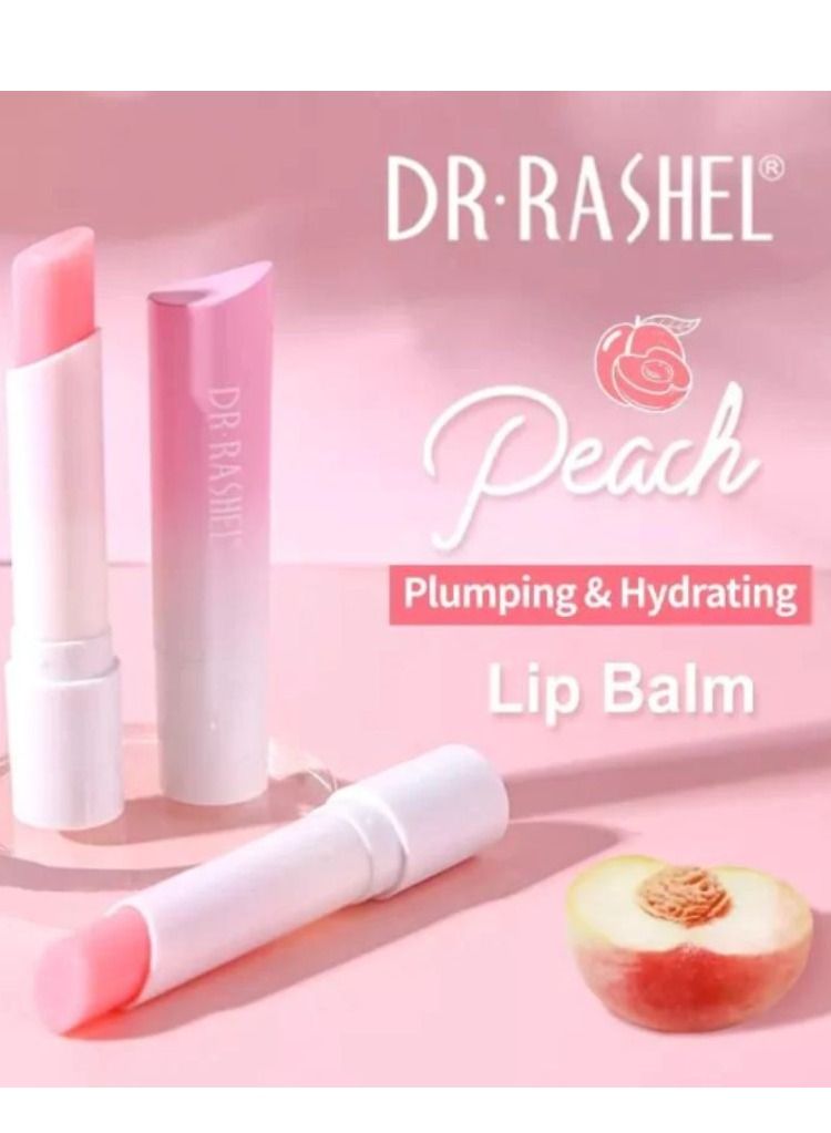 RASHELL Peach Lip Balm 3grams - Image 1