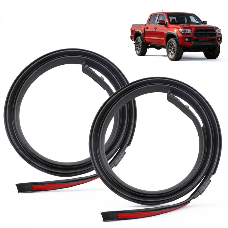Riyhch 2Pcs Left and Right Side Roof Molding Drip Weatherstrips Fit for Toyota Tacoma Double CAB 2005-2015, Roof Moulding Trim Seal Kit Replace 75551-04062, 75551-04061, 75551-04060, 75552-04062 - Image 1