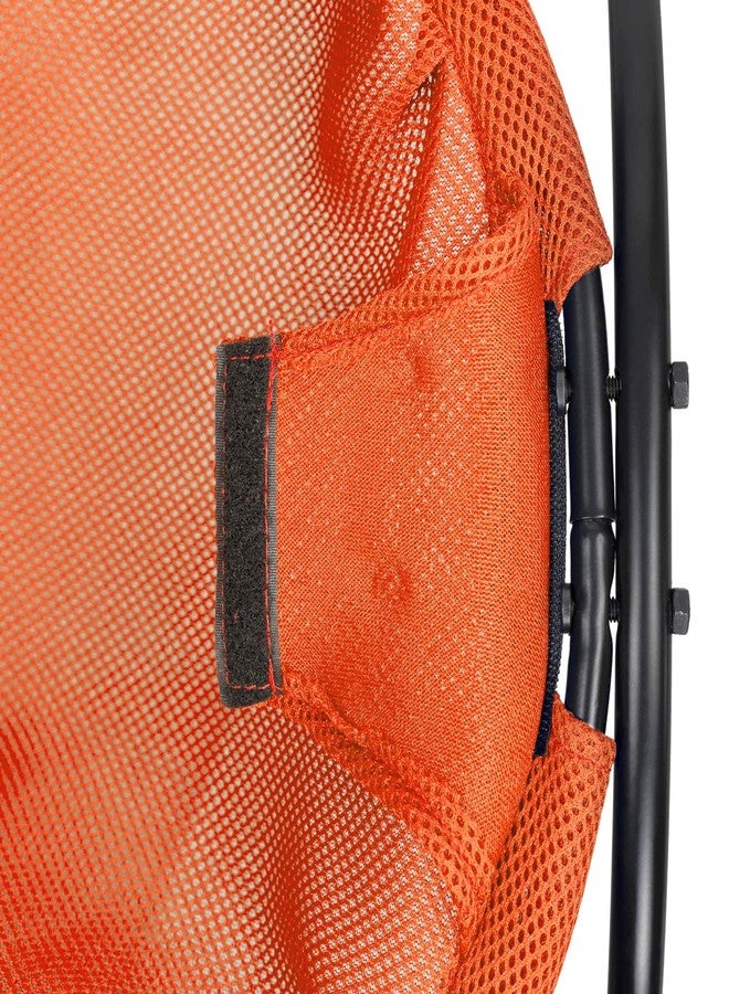 MW Cat Hammock Bed - Free-Standing Pet Sleeping Supplies, Whole Wash, Stable & Breathable (Orange) - Image 5