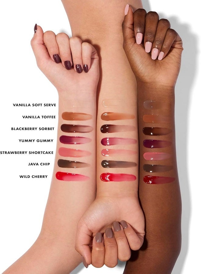 elf Glow Reviver Melting Lip Balm, Hydrating Tinted Lip Balm For A Glossy Finish & Soft, Supple Lips, Vegan & Cruelty-Free, Wild Cherry - Image 3