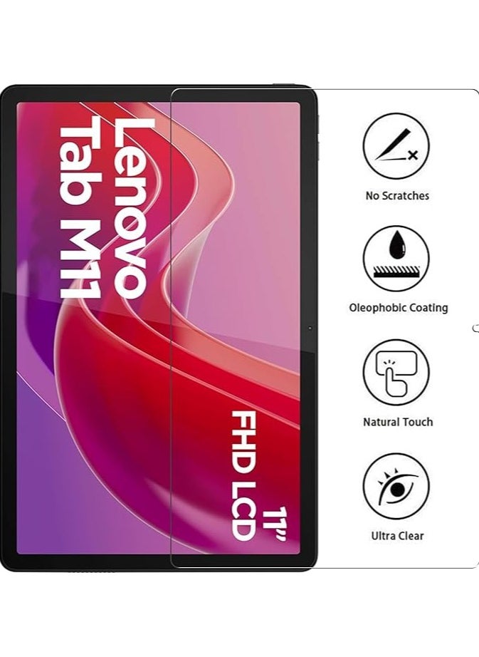 Screen protector for Lenovo Tab M11 (11 inch 2024), Tempered Glass Screen Protector for Tablet Lenovo Tab M11 2024, Anti-Scratch