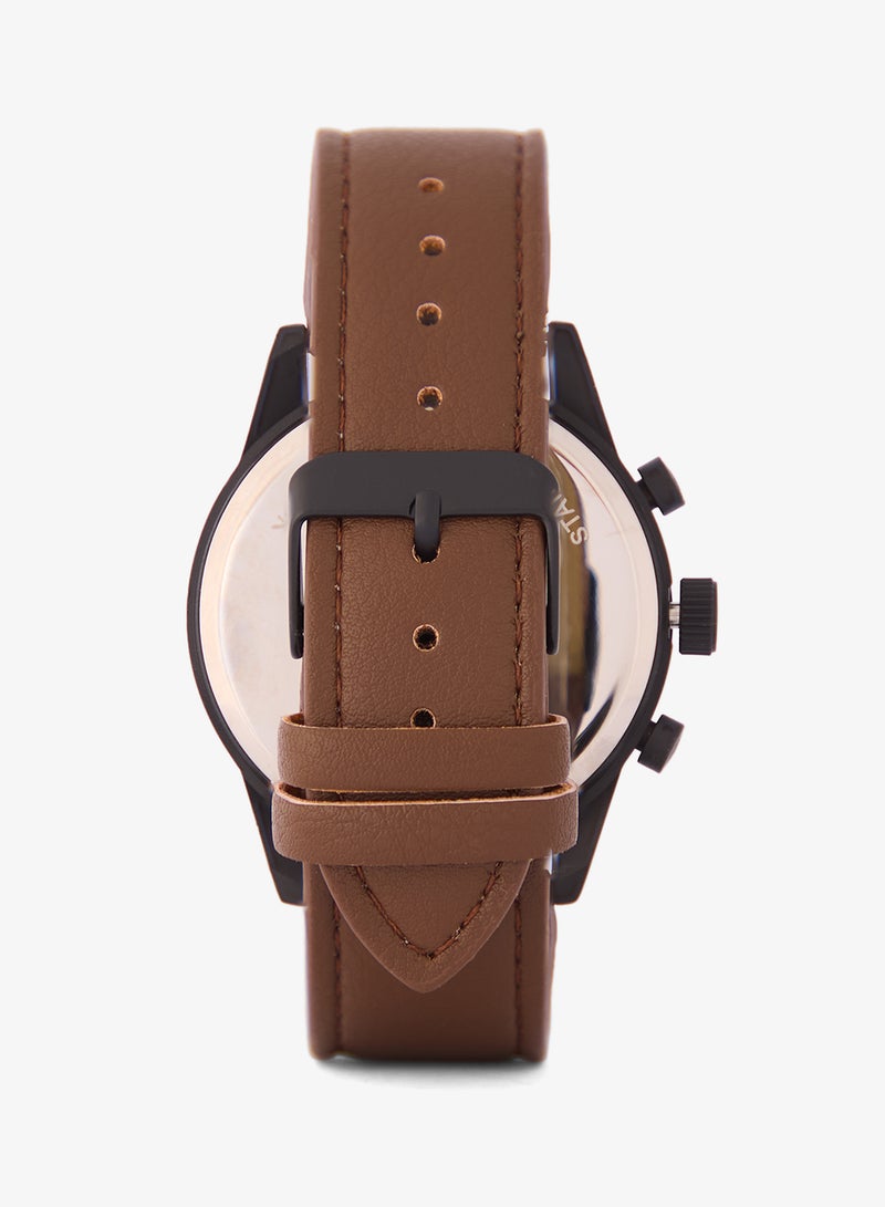 روبرت وود ساعة يد كاجوال بعقارب - Image 4