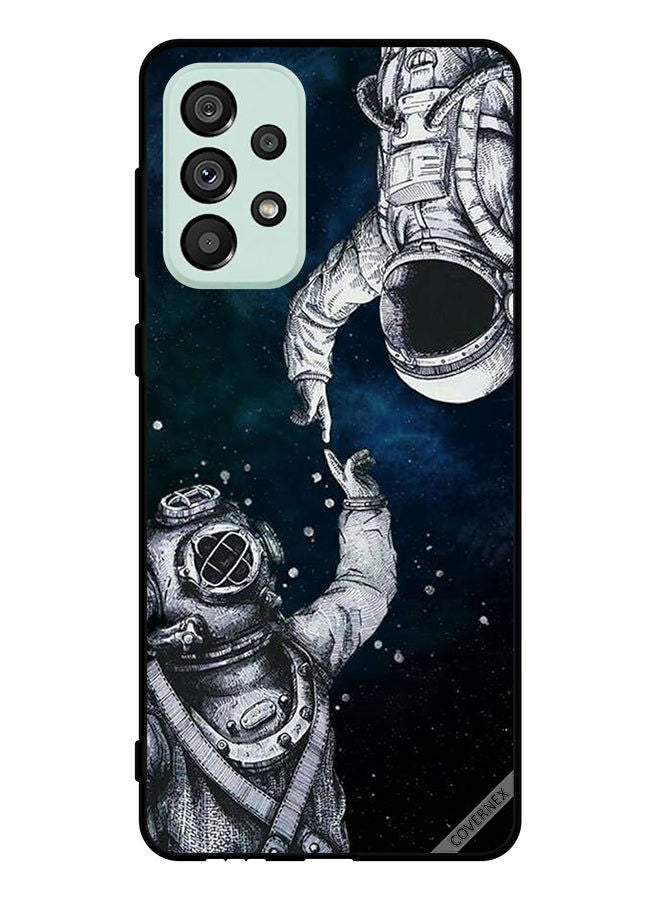 Covernex Protective Case Cover For Samsung Galaxy A73 5G Astraunaut & Diver - Image 1